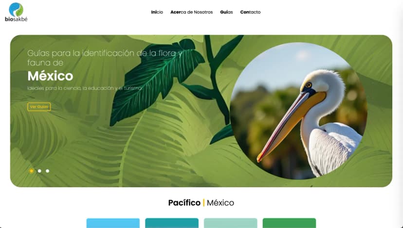 Promoción de guías de la flora y fauna