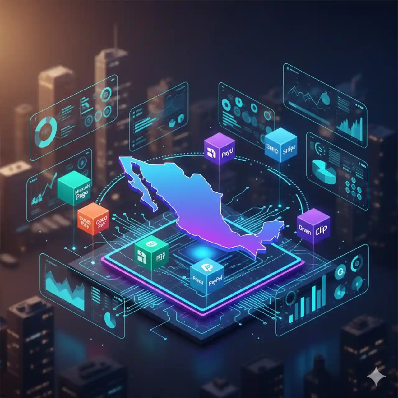 What are the preferred payment gateways in Mexico?